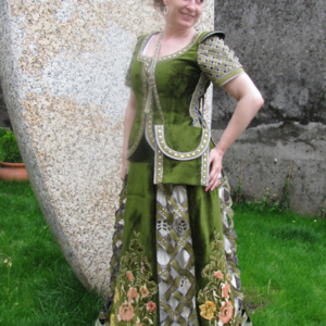 Traje Medieval Ginebra del reino del norte