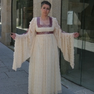 Traje Medieval Dama del bosque encantado