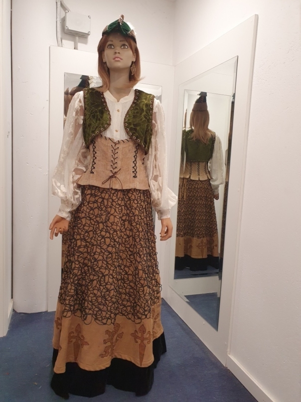 Traje Medieval Arquera - Imagen 3