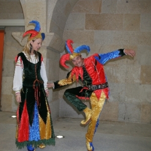 Traje Medievales Bufona del rey