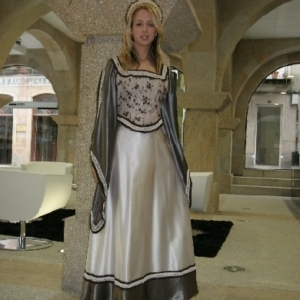 Traje Medieval Dama noble de gala