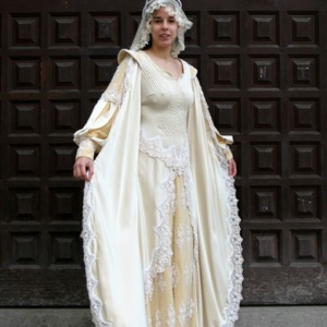 Traje Medieval Novia de la nobleza