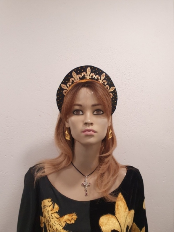 Traje Medieval Cortesana de la Corte Real - Imagen 2