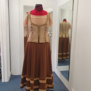 Traje Medieval Campesina burguesa