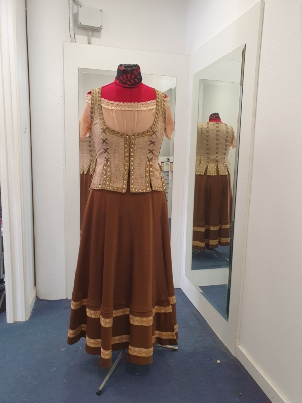 Traje Medieval Campesina burguesa