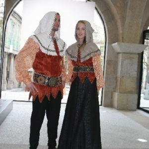 Traje Medieval Moradora del bosque de Serwood