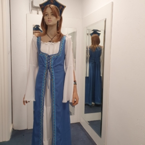 Traje Medieval de Paseo de burguesa