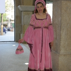Traje Medieval Dama del bosque embrujado