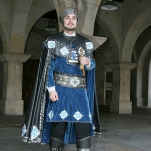 Traje Medieval de Gala del Caballero Real
