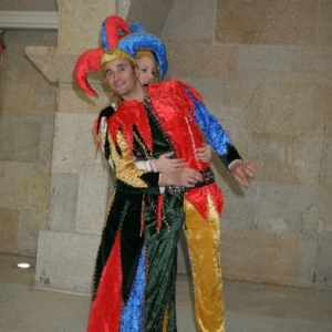 Traje Medieval Bufon del rey