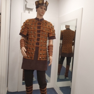 Traje Medieval Sequito de Robin Hood