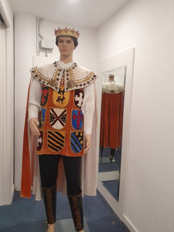 Traje Medieval Felipe el hermoso