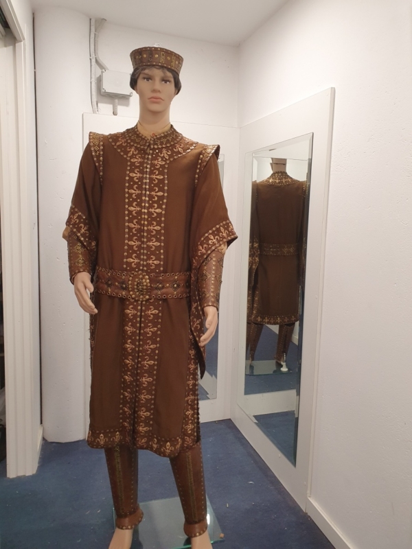 Traje Medieval Guardián de la sala de armas del castillo
