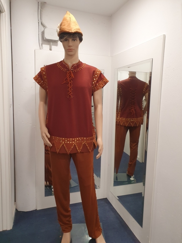 Traje Medieval Campesino para ir al mercado